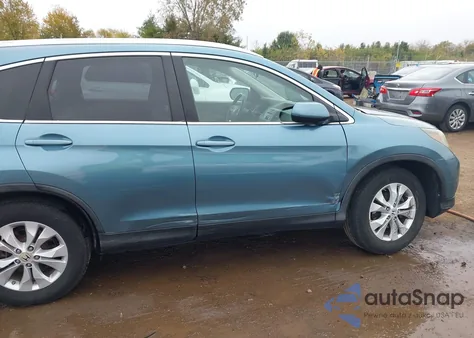 2013 Honda Cr-V Ex-L из США, поврежденный, VIN 5J6RM4H79DL059423